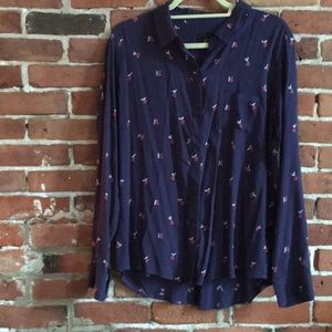 Cherries button down